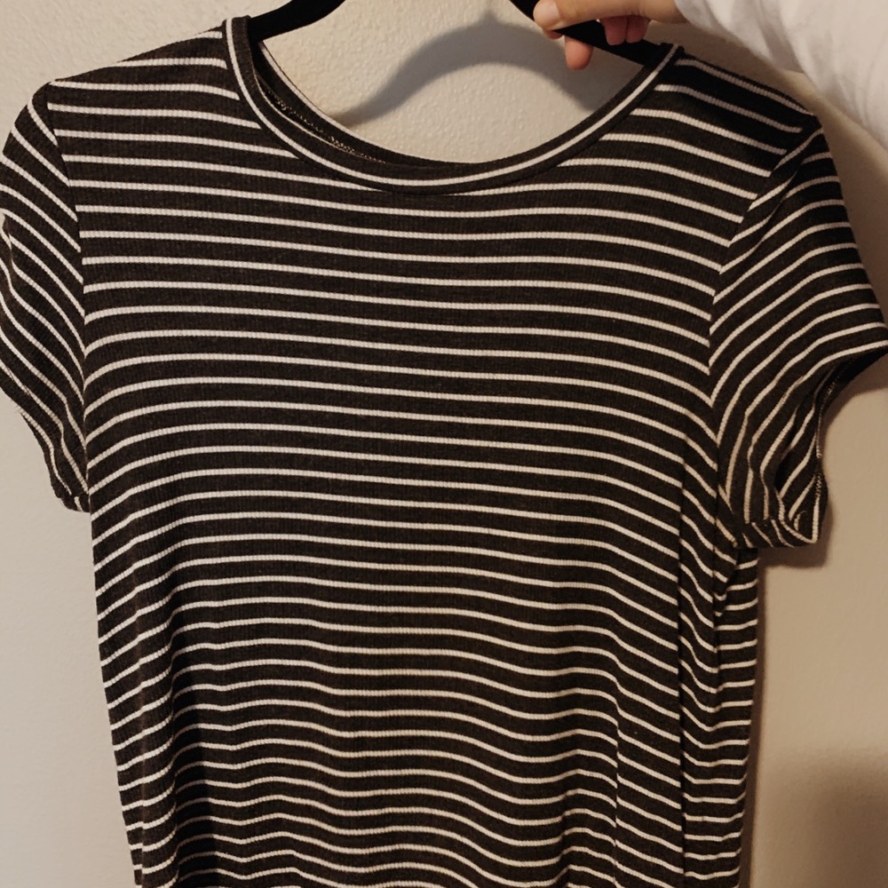 striped crop top!